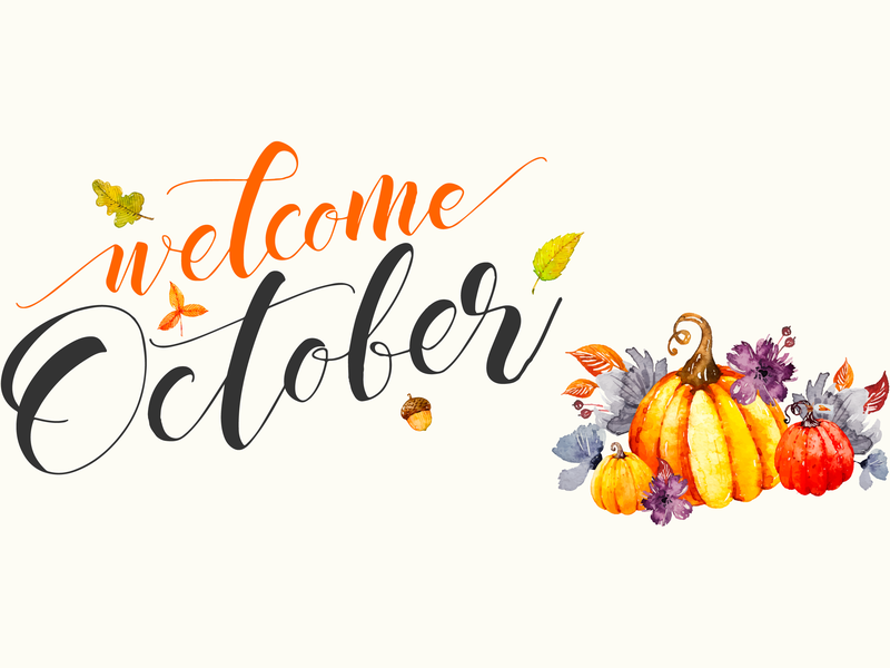 Welcome October! by Cromatix Creative Image Lab on Dribbble