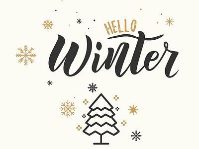 Hi winter 2018! 2018 app brand branding chisinau cover creative cromatix cromatix creative image lab cromatixlab design identity illustration image lab lettering logo moldova typography vector