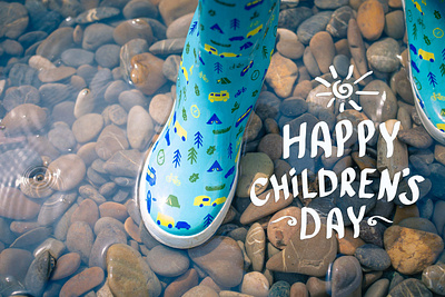 Happy Children's Day 2019 2019 brand branding chisinau creative cromatix cromatix creative image lab cromatixlab design identity illustration image internet lab lettering logo moldova typography vector web