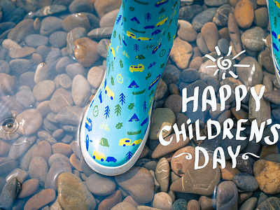 Happy Children's Day 2019 2019 brand branding chisinau creative cromatix cromatix creative image lab cromatixlab design identity illustration image internet lab lettering logo moldova typography vector web