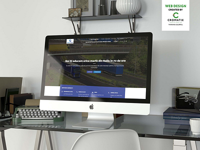 Cromatix Work Prezentare Magastrans Web Design Desktop