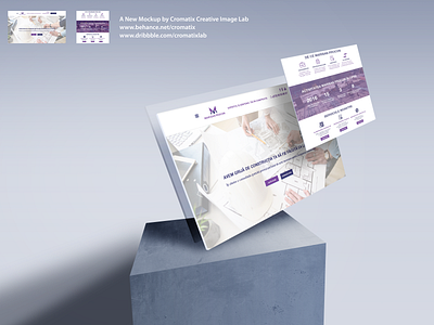 Cromatix New Work Presentation web design for Marisan Procon