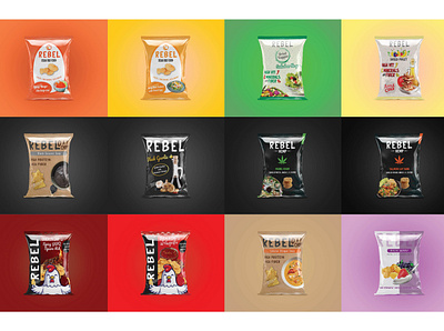 Snack Packaging branding package design