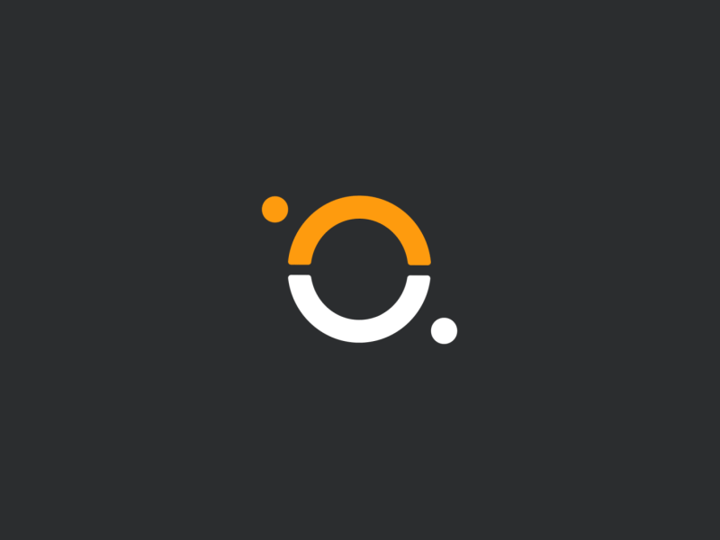 Nukern Logo 2d animation branding ident logo orange startup