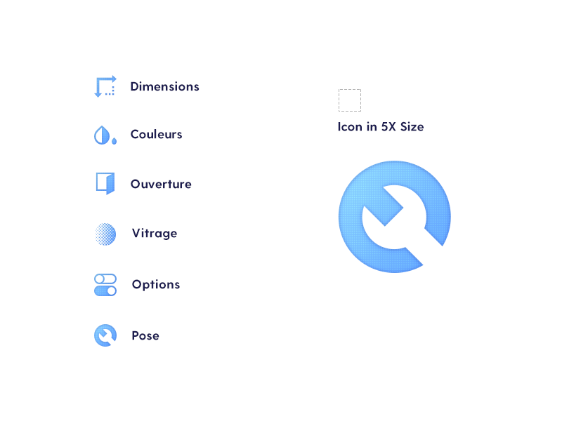 Talo Studio Icons iconography ux talo blue ui icons