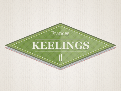 Keelings Logo 2nd Draft chef cook food logo menu