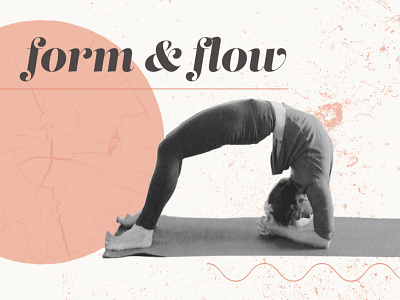 Dwi Pada Form & Flow type yoga yoga logo yoga pose