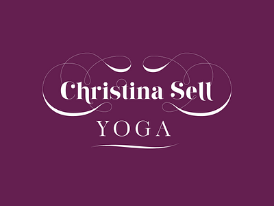 Yoga Logo | Proof 1 branding logo swashes yoga