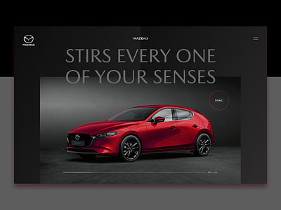 Mazda 3 - Page Concept