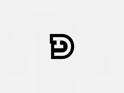 Letter D abstract alphabet d design icon letter letter d monogram symbol type typogaphy