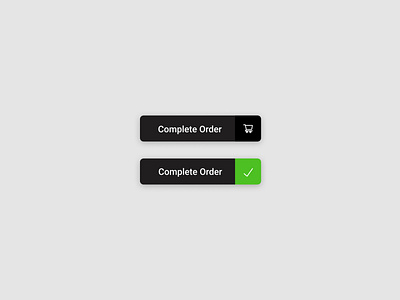 Complete Order Button complete complete order dailyui figma process purchase shopping uidesign uxdesign