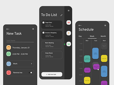 To Do List by Katherine Aquino on Dribbble