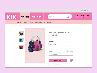 E-Commerce Shop app appdesign bechance dribbble figma interface productdesign redesign ui uidesign uidesigner uidesignpatterns userexperience userinterface ux webdesign webdesigner