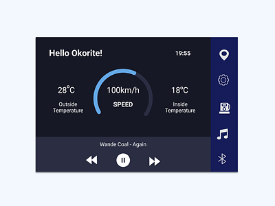 Car Interface app appdesign behance dribbble figma interface productdesign redesign ui uidesign uidesigner uidesignpatterns userexperience userinterface ux webdesign webdesigner