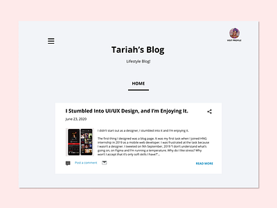 Blog Post app appdesign behance dribbble figma interface productdesign redesign ui uidesign uidesigner uidesignpatterns userexperience userinterface ux webdesign webdesigner