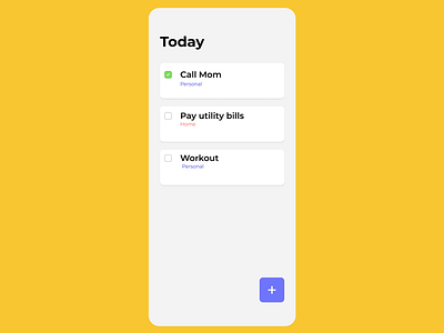 #DailyUI042 - To-do List app appdesign behance dribbble figma interface productdesign redesign ui uidesign uidesigner uidesignpatterns userexperience userinterface ux webdesign webdesigner