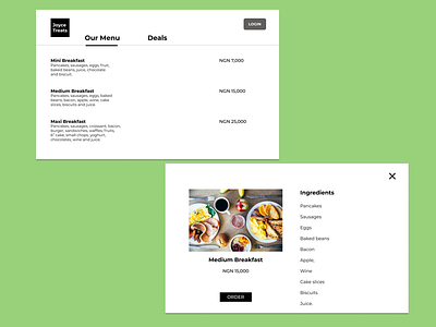 #DailyUI043 - Food Menu app appdesign behance dribbble figma interface productdesign redesign ui uidesign uidesigner uidesignpatterns userexperience userinterface ux webdesign webdesigner