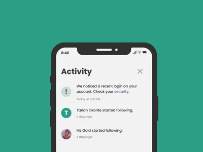 #DailyUI047 - Activity Feed app appdesign behance dribbble figma interface productdesign redesign ui uidesign uidesigner uidesignpatterns userexperience userinterface ux webdesign webdesigner