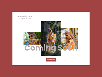 #DailyUI048 - Coming Soon