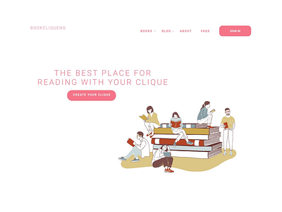 Landing page