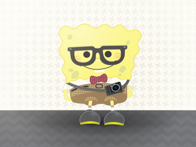 Hipster Spongebob