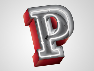 P design illustration letter mexico p red type typography