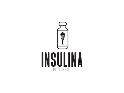 Insulina logo chef food logo mexico