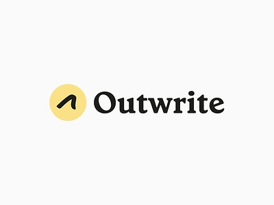Outwrite branding grammer logo