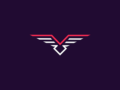 Hawkward beyondthegrave branding eagle hawk logo