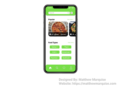 Daily UI 040 :: Recipe