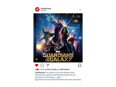 Film Review Instagram Post