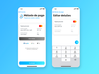 Payment - Credit Card checkout credit card daily ui design mobile design payment ui uitrends uiux user interface design ux uxinspiration