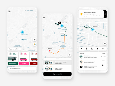 Transportation App - Explore Routes