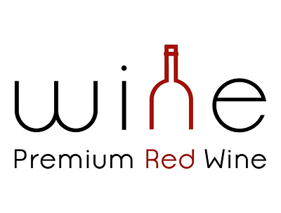 Wine Premium bar logodesign restaurant wine