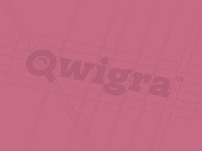 Qwigra app design develop game intelligent ios logo loupe mobile quest search ui