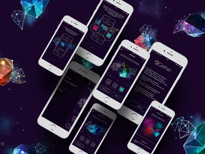2Gether logo app identity ui ios relationship iphone heart love illustrations thin interface