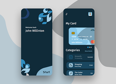 Banking App app appdesign bank app dailyui dailyuichallenge design ecommerce figma finance app ui uichallenge uiux userexperiencedesign userinterface ux web