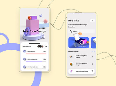 Team Project Management App UI concept 3ddesign app appdesign conceptdesign design ecommerce interfacedesign management app profile design project management project management tool ui uiux userexperience userexperiencedesign userinterface userinterfacedesign ux