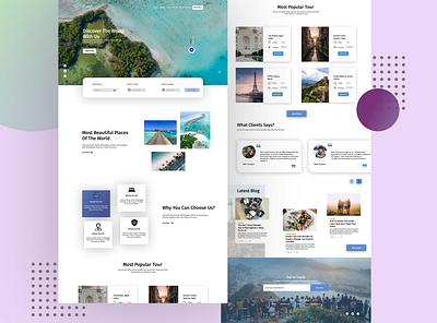 Travel planing and booking website ui booking website design icon illustrator outdoor planning travel planner travel website ui ui uiux