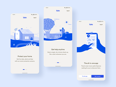 New Luko Welcome Screen • 2020 Rebranding