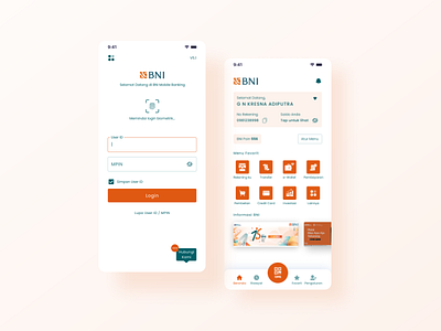 Redesign M-Banking BNI