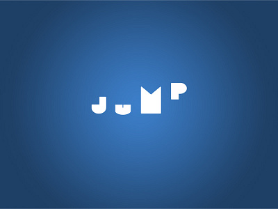 Jump Typo experimental graphic design typography