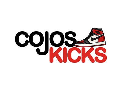 Cojo's Kicks branding design logo