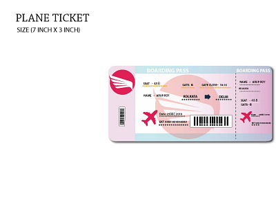 plane ticket design designs planeticket