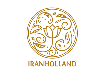 Iranholland Logo design graphic design illustration logo vector
