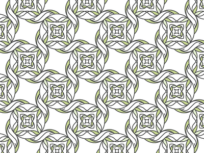 Wedding Pattern candy bar celtic green paper pattern repeat spring vector wedding wrapper wrapping paper. celtic knot