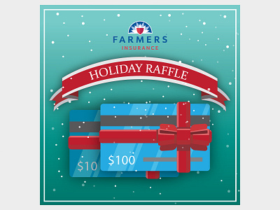 Farmers Holiday Raffle Design