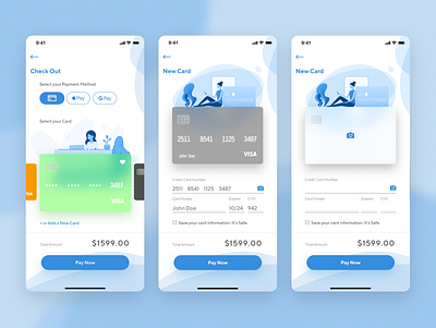 100 Days of UI - #2 Credit Card Check Out graphic design ui uidesign uidesigner userexperience userinterface ux uxdesign uxdesigner