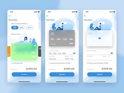100 Days of UI - #2 Credit Card Check Out