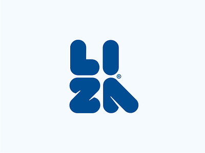 Liza branding graphic design logo